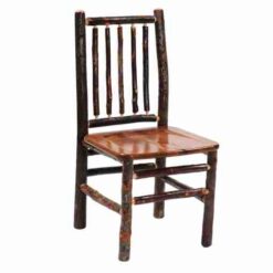 Fireside lodge hickory log dining table 55