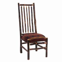 Fireside Lodge Hickory Log High-back Side Chair
