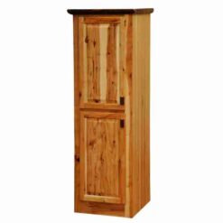 Fireside lodge hickory log linen cabinet 73