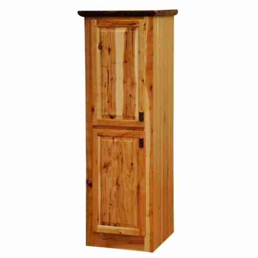 Fireside lodge hickory log linen cabinet - image 3