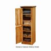 Fireside Lodge Hickory Log Linen Cabinet