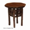 Fireside Lodge Hickory Log Octagon Nightstand