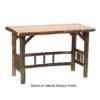 Fireside Lodge Hickory Log Open Writing Desk