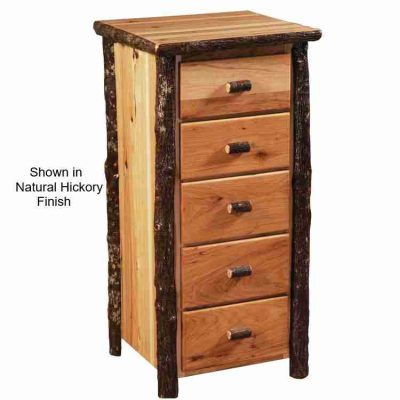 Fireside lodge hickory log storage chest 69