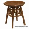 Fireside Lodge Hickory Log Teton Nightstand