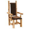 Fireside Lodge High Back Upholstered Arm Chair