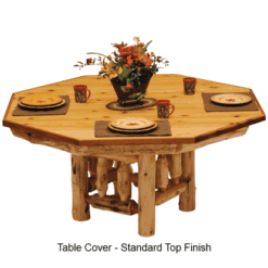 Fireside lodge juniper log poker table 34