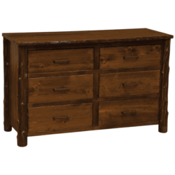 Fireside Lodge Modern Cedar 6 Drawer Dresser