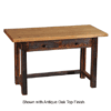 Fireside Lodge Reclaimed 2 Drawer Writing Desk