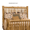 Fireside Lodge Spindle Log Headboard