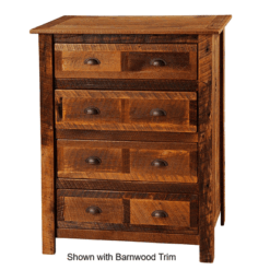 Fireside lodge traditional barnwood bedroom package 24