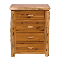 Fireside lodge traditional cedar bedroom package 66