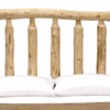 Fireside Lodge Traditional Cedar Log Headboard
