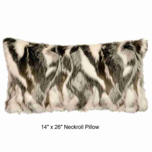 Forest fox faux fur throw blanket by wooded river - image 3