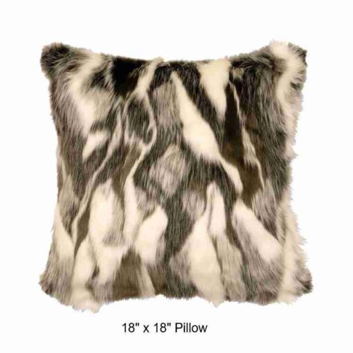 Forest fox faux fur throw blanket by wooded river - image 2