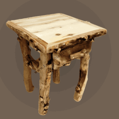 Grizzly aspen log bedroom set 118