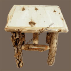 Grizzly aspen log bedroom set 121