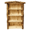 Aspen Grizzly Log Bookshelf - Bookcase