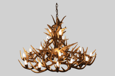 Hidalgo whitetail deer antler chandelier 97 antler 28 light 56