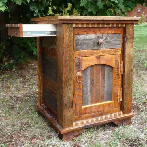 Homestead barnwood nightstand - image 2