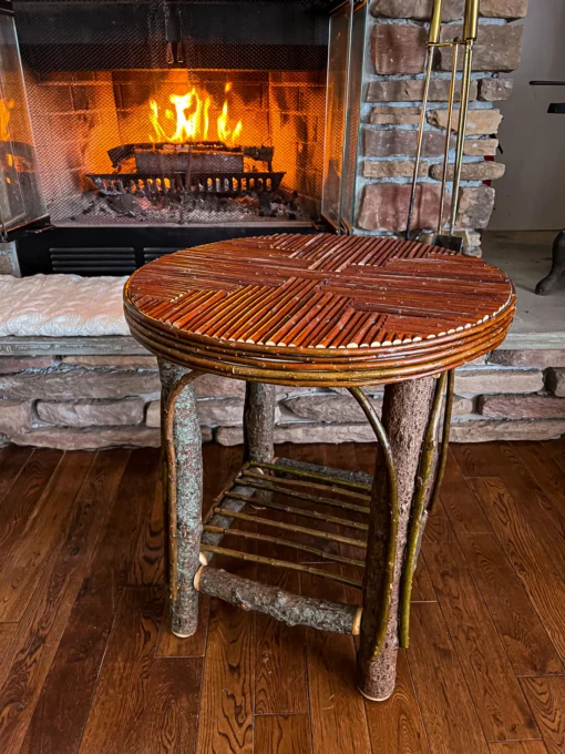 Twig end table