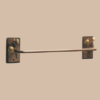 Aspen Leaf 3D Iron Towel Bar