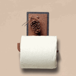 Iron 3d pinecone towel ring 46