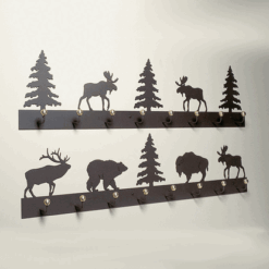 Iron coat rack 48