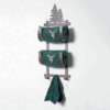 Iron Double Towel Holder