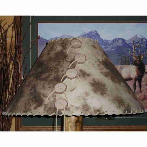 Ivory pinto lamp shade