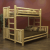 Lakeland Mills Frontier Cedar Bunk Bed - Twin/Full Or Twin/Queen