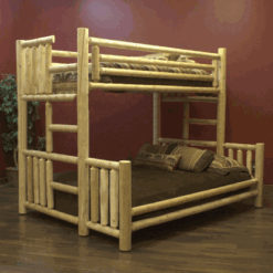 Lakeland Mills Frontier Cedar Bunk Bed - Twin/Full Or Twin/Queen