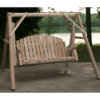 Lakeland Mills Cedar Country Garden Log Swing