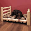 Lakeland Mills Cedar Log Dog Bed