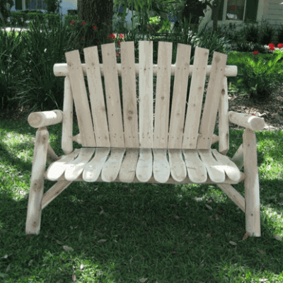 Lakeland mills cedar love seat 12