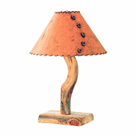 Log lamps