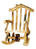 Log Rocking Chairs | Log Rockers