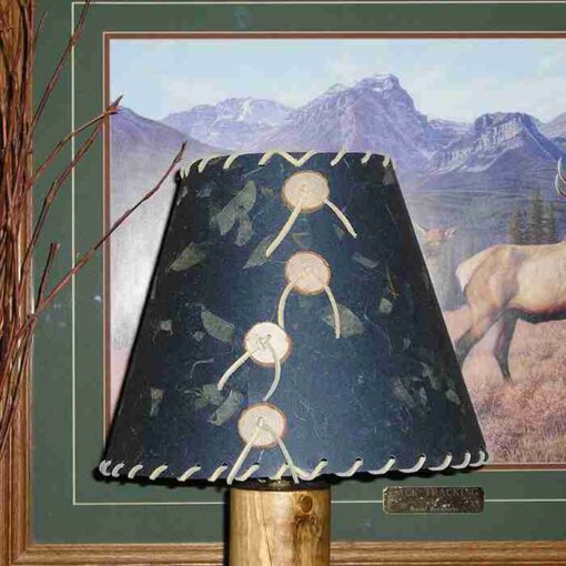Mango blue lamp shade
