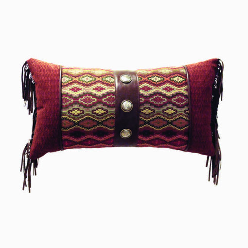 Marquise iv pillow (14"x26") by wooded river