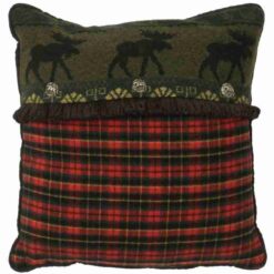 Mcwoods I Pillow (18"x18") By Wooded River