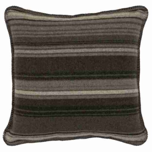 Metro pillow (20"x20") by wooded river