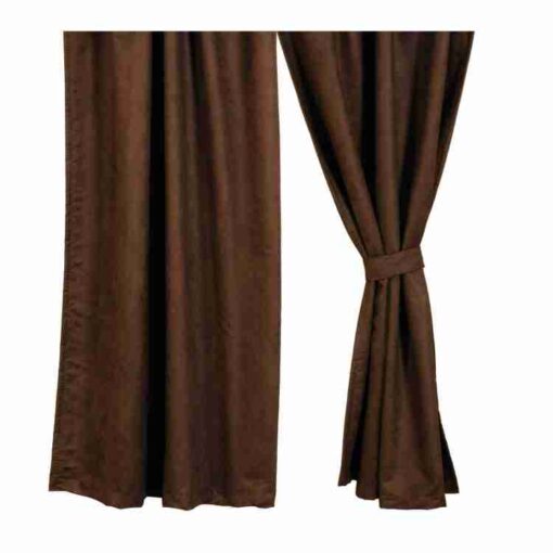 Milady ii rod pocket drape set by wooded river - image 2