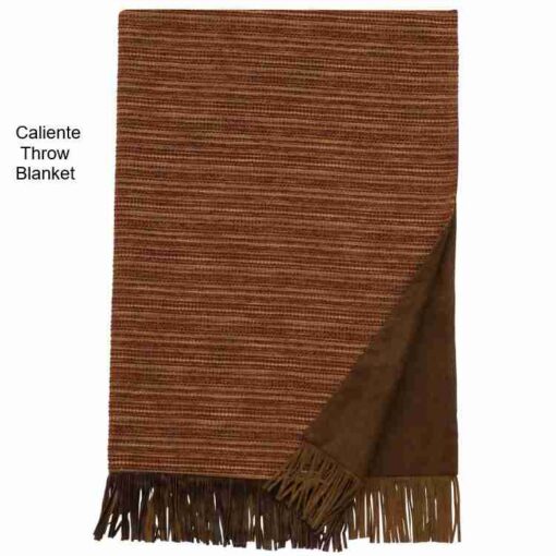 Milady ii throw blanket by wooded river - image 2