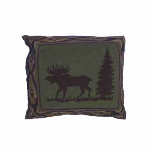 Moose i bedding set (deluxe) by wooded river - image 3