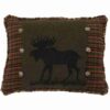 Moose I Pillow (16"x20") By Wooded River