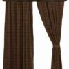 Moose I Rod Pocket Drape Set with Optional Valance by Wooded River ...