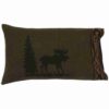 Moose I Sham by Wooded River