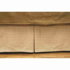 Mountain Storm Bed Skirt by Wooded River