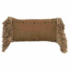 Mountain Storm Pillow (14"x26") By Wooded River