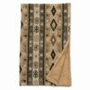 Mountain Storm Throw Blanket by Wooded River